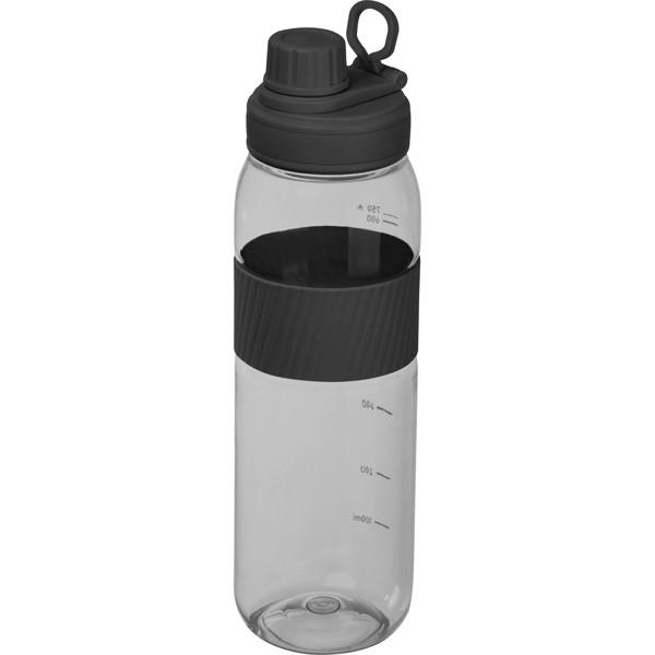 LUCREZIA Tritan fľaša so silikónovým gripom, 750 ml - Black