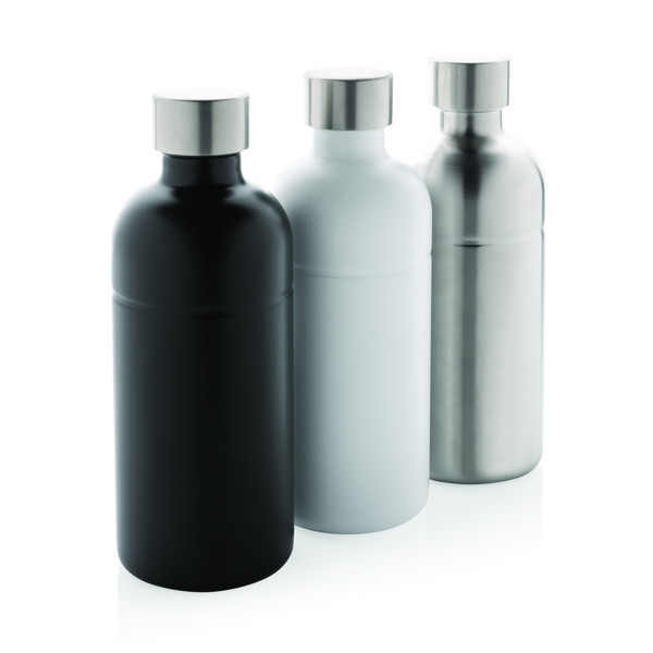 Soda Trinkflasche aus RCS-zertifiziertem Stainless-Steel - Schwarz