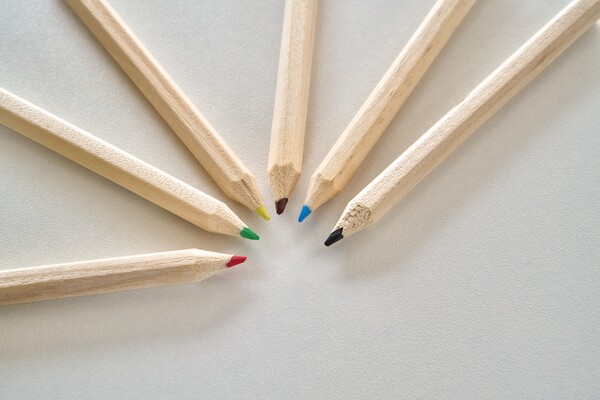 Conjunto de lápis de cores Gigi | 6 peças