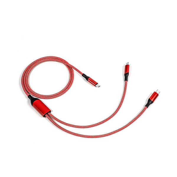 2in1 Fast Charging Data Cable UC075 - SILVER