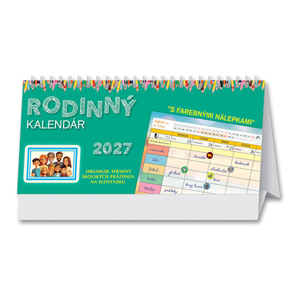 Stolový kalendár Rodinný 2027