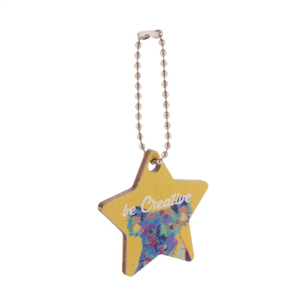 Porte-clés sur mesure CreaFob Wood