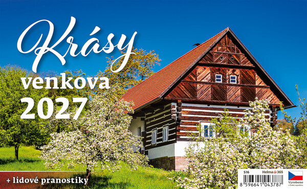 Stolní kalendář Krásy venkova 2027