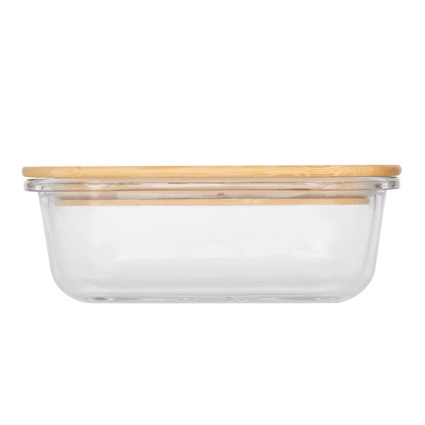 Lunch box, with bamboo lid: capacity approx. 350 ml ROSILI M