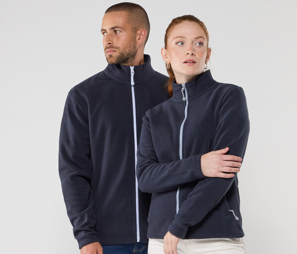 Veste polaire homme zippée - WHITE / 4XL