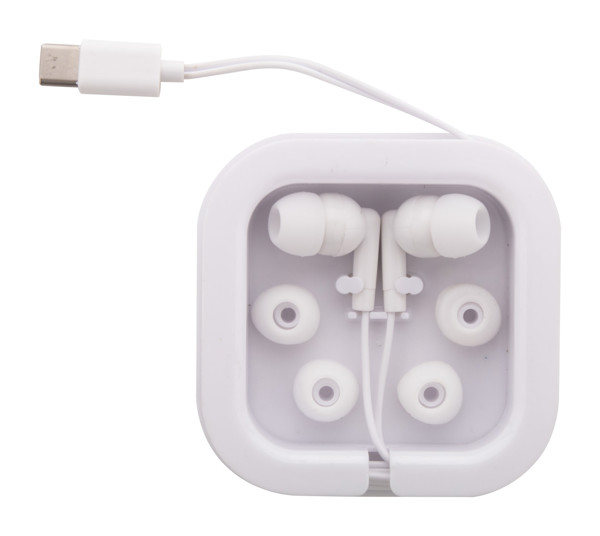 Usb-C Fülhallgató Celody - Fehér