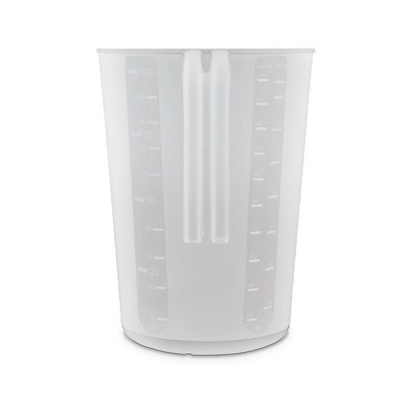 PICHET, POT, EN POLYPROPYLENE (PP) 110 cl RAS BORD