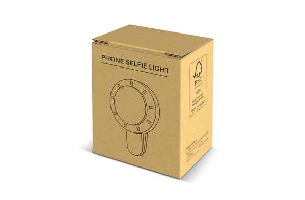 Universal Portable Selfie LED Light with 3-Level Brightness