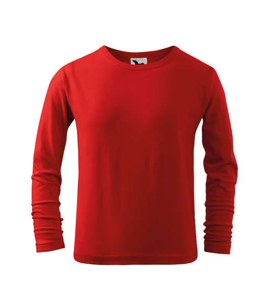 Triko Dětské Malfini® Fit-T Ls - Červená / 122 cm/6 let