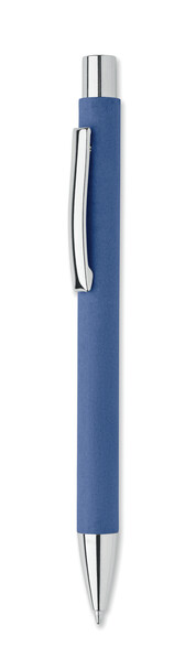 Stylo à bille en papier recyclé Olympia - Bleu Royal