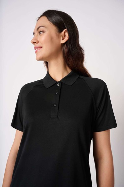 Ladies' Basic Polyester Polo Shirt - Ideal White / M