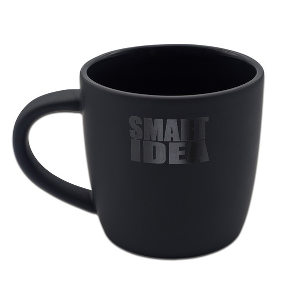 345 ml Esla ceramic mug - Black