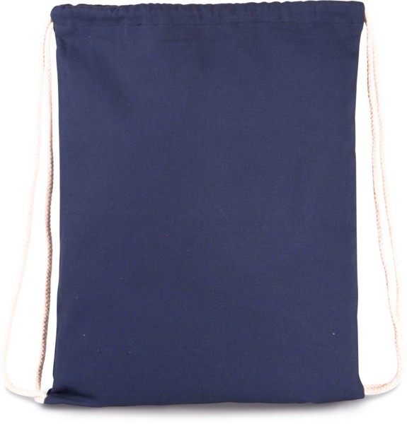 Drawstring Bag With Thick Straps - White
