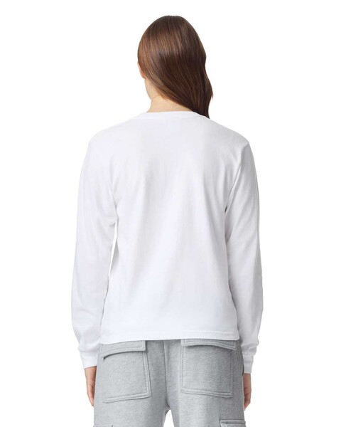 Heavy Weight Adult Long Sleeve T-Shirt - White / S