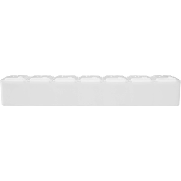 Pilulier semainier multi-vitamines Dose - Blanc