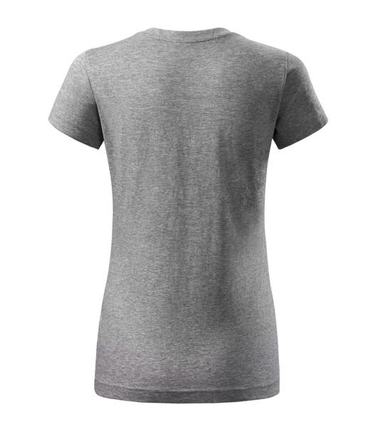 Tričko Dámske Malfini® Basic - Tmavosivý Melír / XS