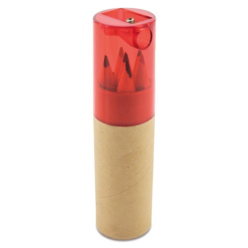 LAPIS DE 6 CORES COM AFIA -