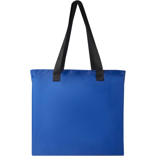 Sac shopping pliable EcoFold de 16 L en RPET - Bleu royal