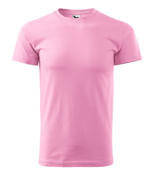 Tričko pánské Malfini Basic - Růžová / S