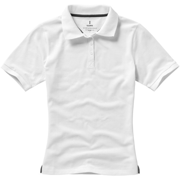 Polo manches courtes femme Calgary - Blanc / M