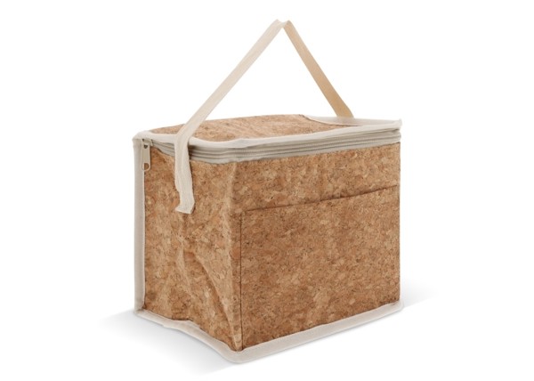 Cooler bag cork square 22x18x18cm