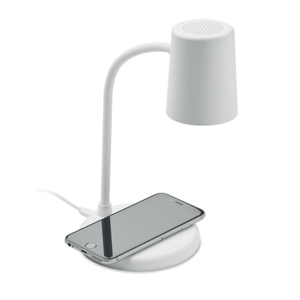 Lampe haut-parleur & chargeur Spot