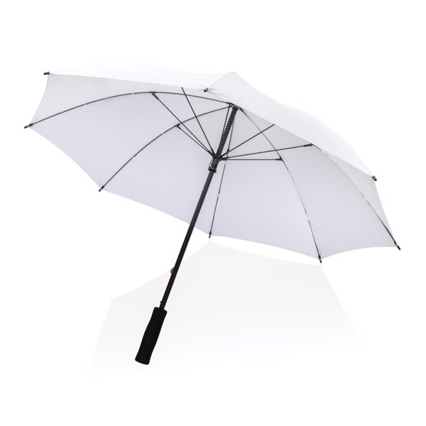 23" Impact AWARE™ RPET 190T Storm proof umbrella - White