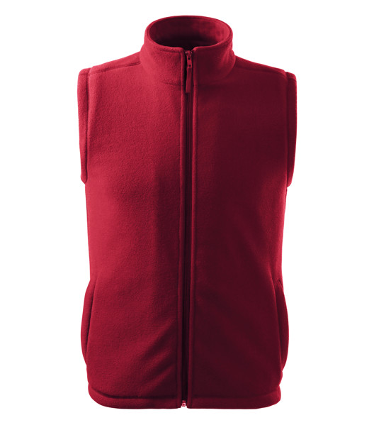 Fleece Vesta Unisex Malfini® Next - Marlboro Červená / XS