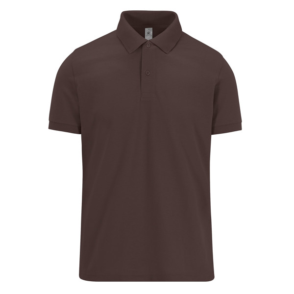 B&C My Polo 180G - 100% Algodão Optimium (Investindo Em Better Cotton) - Roasted Coffee / S