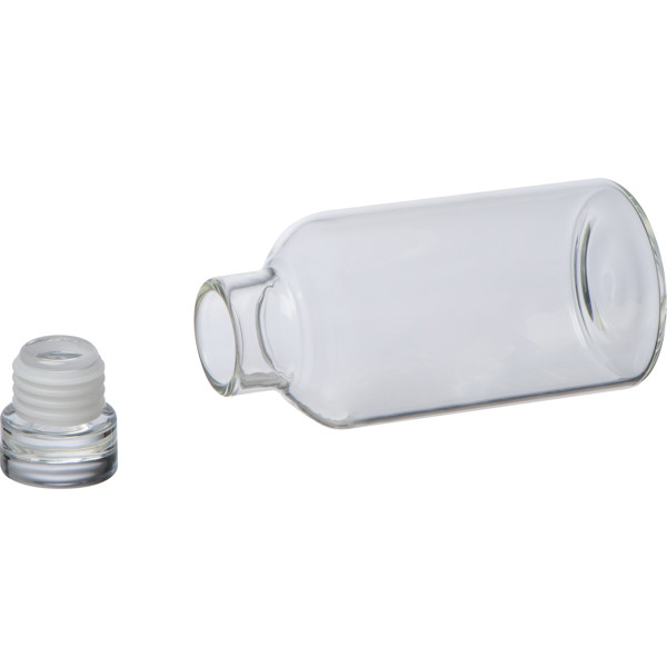 FABRIZIO Üveg ivópalack, 300 ml - Transparent