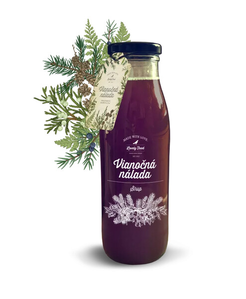 Sirup vianočná nálada