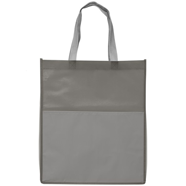 Rome - Non-Woven rPET Tote Bag - Grey / Silkscreen