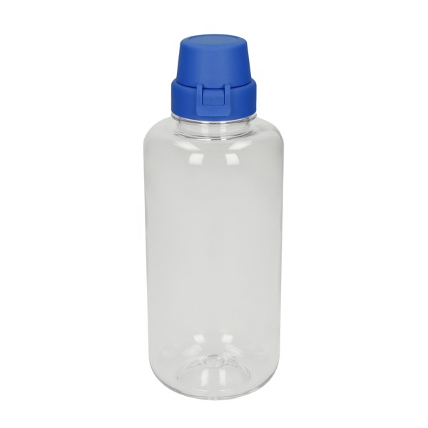 Drink Bottle "School", 1.0 L - Transparent / White
