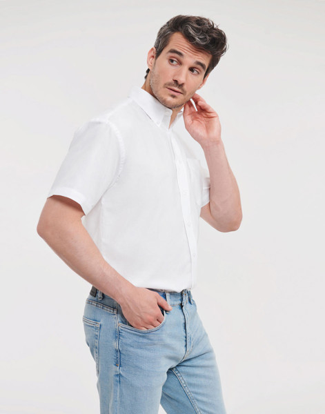 Oxford Shirt - White / M