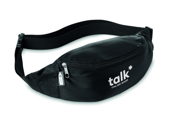 210D RPET fanny bag Parkpet - Black
