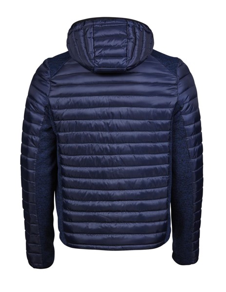 Hooded Outdoor Crossover Jacket - Space Grey / Grey Melange / 2XL