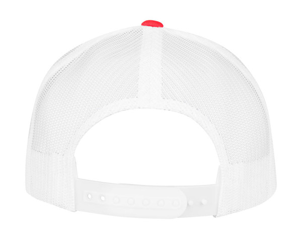 5-Panel Retro Trucker 2-Tone Cap - Black / White / ONE SIZE