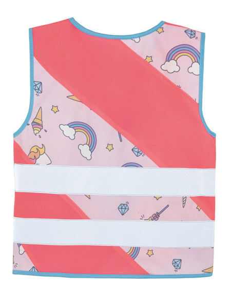 Children's Safety Vest Action - Neon Pink / XXS