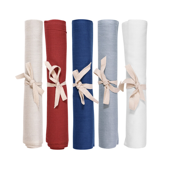 Chèche coton 95g HANDLOOM - blanc