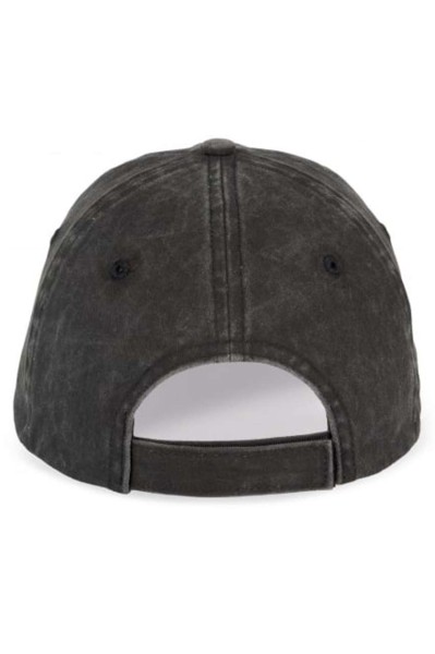 Unisex  Faded Cap - Washed Black