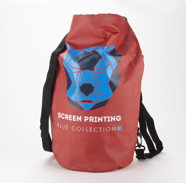 Waterproof backpack FLOW - red