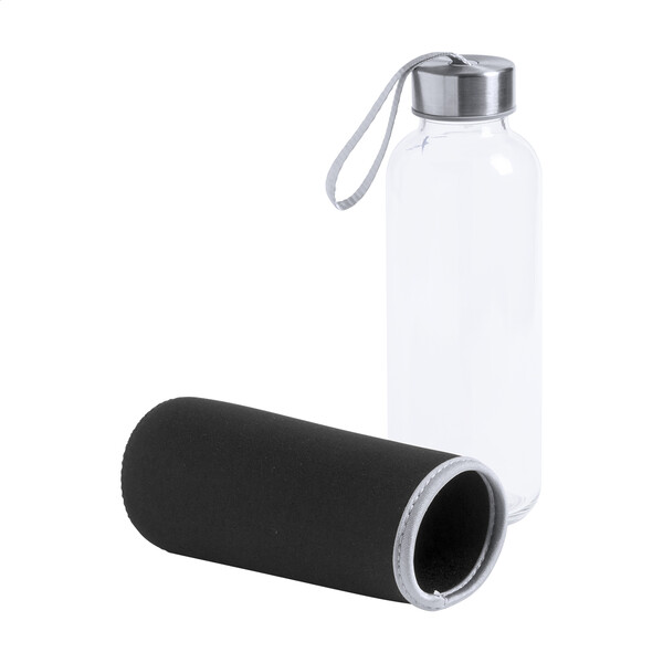 Sklenená flaša Ganga - Black