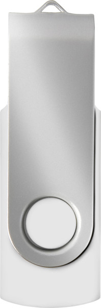 USB ABS 16GB Lex - White / Silver