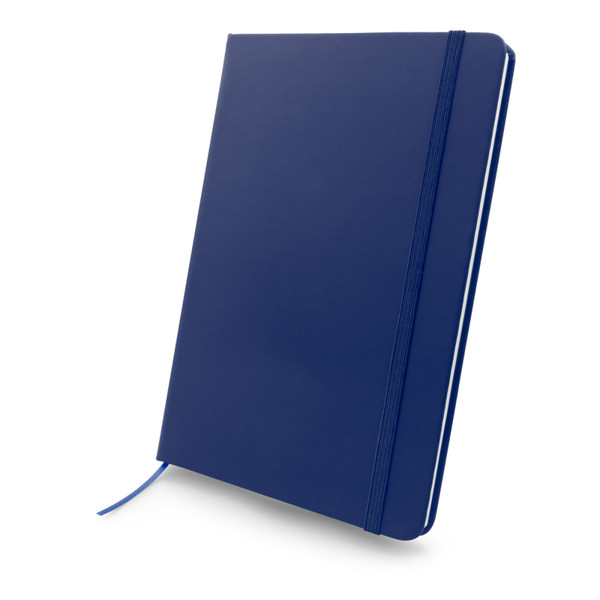 Notebook A5, recycled PU | Roderick - navy blue