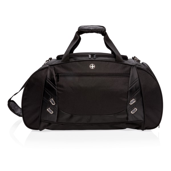 Swiss Peak duffle bag, 600D polyester, 61x30x25 cm