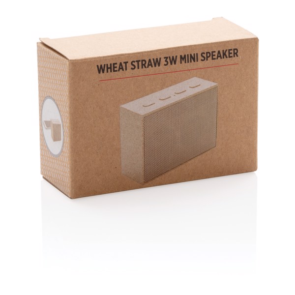 XD - Wheat straw 3W mini speaker