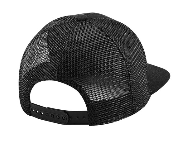 Original Flat Peak 6 Panel Trucker - Grey / Black / ONE SIZE