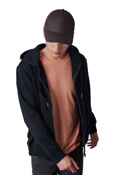 5 Panels Organic Cotton Cap - Shale Grey