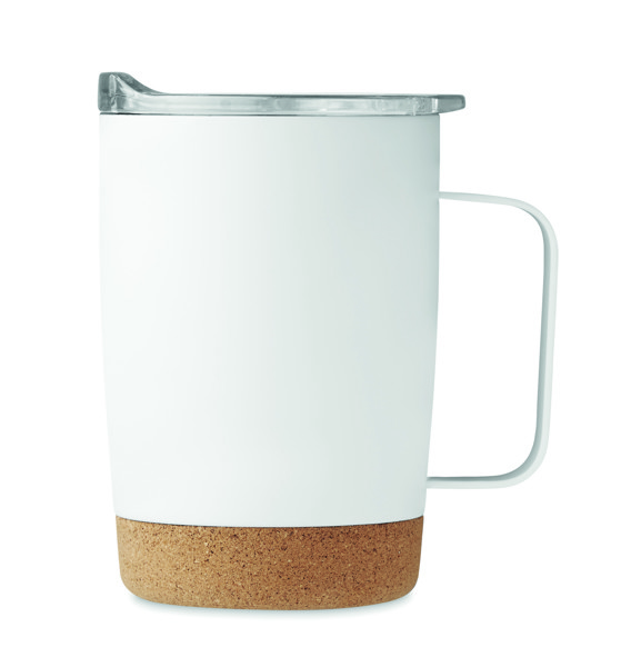 Gobelet double paroi 300ml Ruby - Blanc