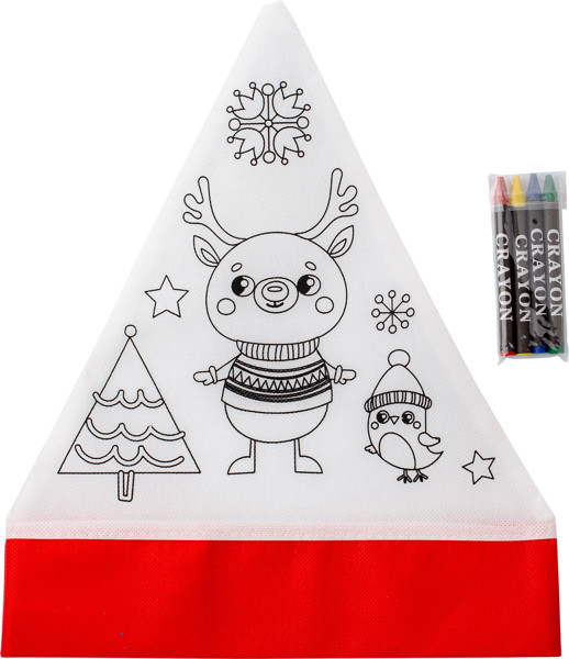 Gorro de Natal nonwoven (80 gr/m²) Maryse